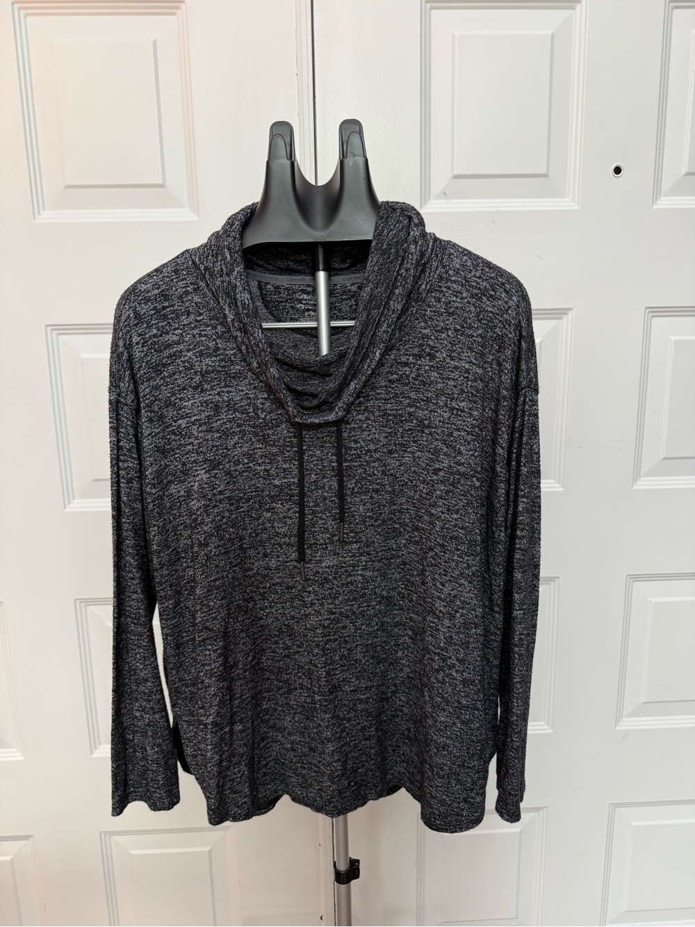Calvin Klein Gray Marled Performance Knit